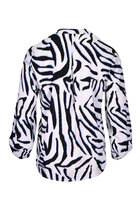 Schlupfbluse Zebra