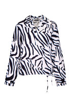 Zebra-Bluse